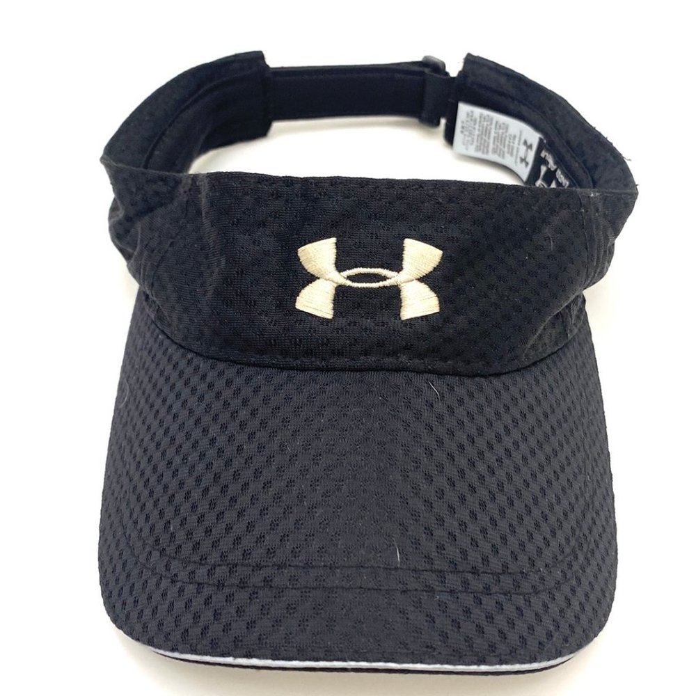 Under Armour UNISEX Black/White Sports Visor